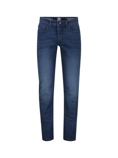 Image for Men's Washed Jeans,Blue