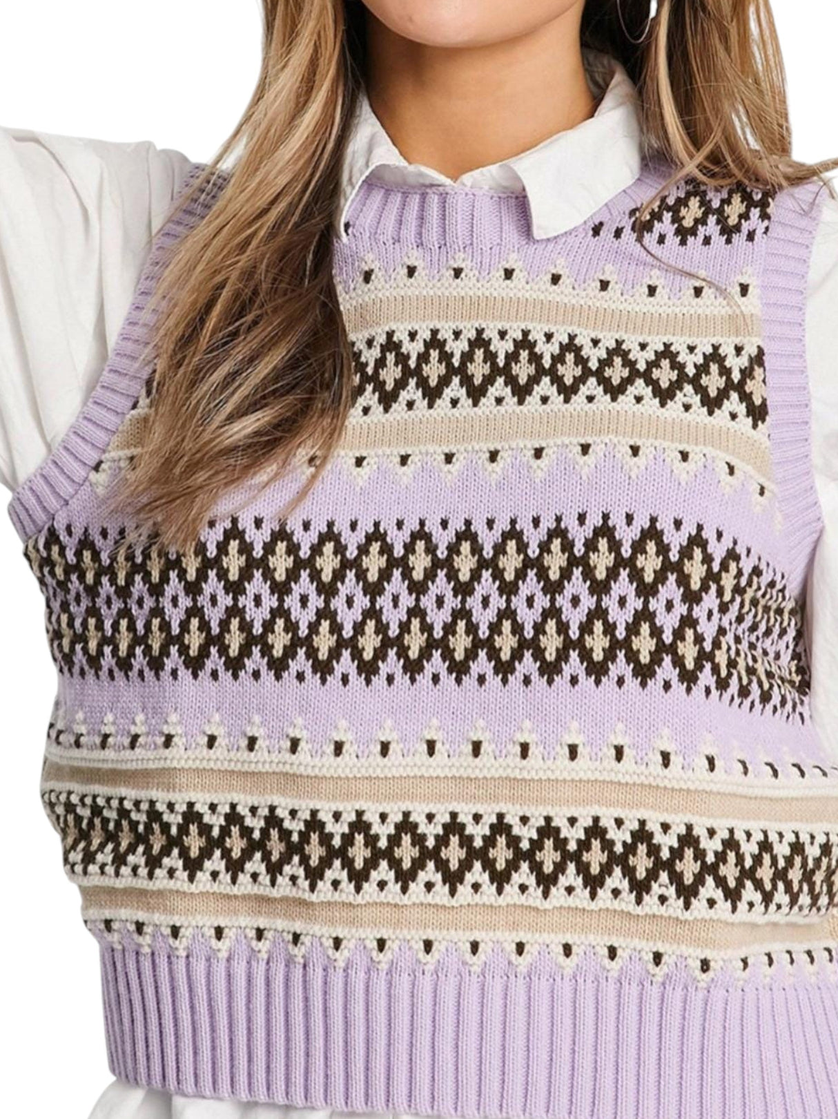 Image for Women's Kintted Sweaters,Purple