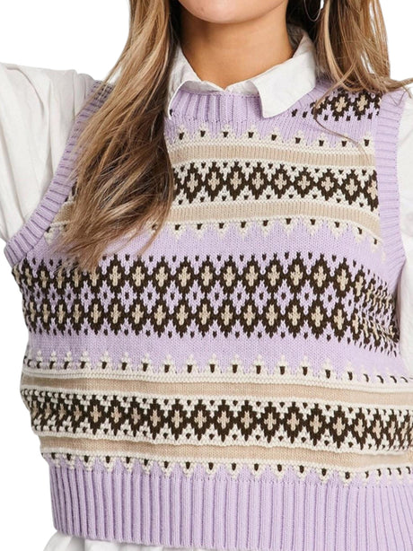 Image for Women's Kintted Sweaters,Purple