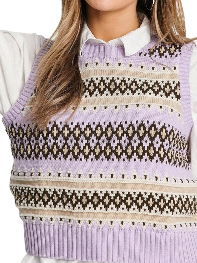 Image for Women's Kintted Sweaters,Purple