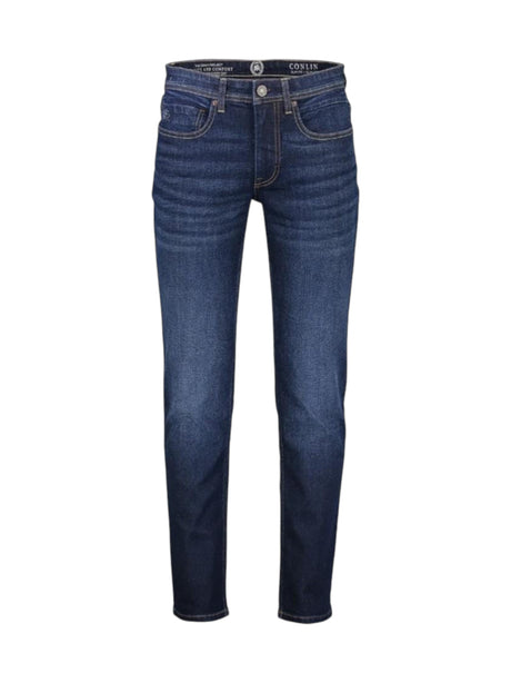 Image for Men's Washed Jeans,Blue