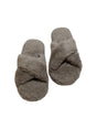Image for Women's Faux Fur Slippers,Grey