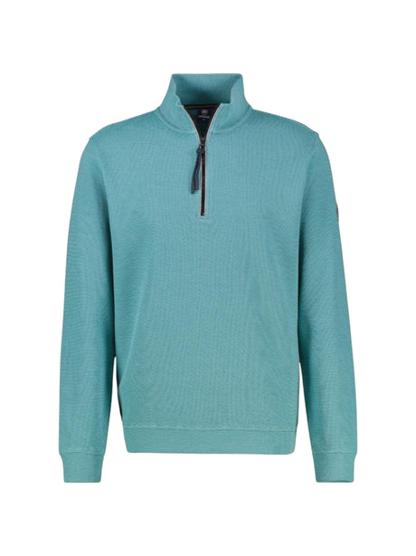 Image for Men's Textured Sweaters,Aqua