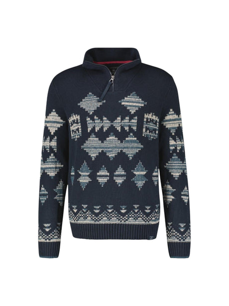 Image for Men's Knitted Sweaters,Navy