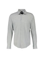 Image for Men's Printed Dress Shirt,White