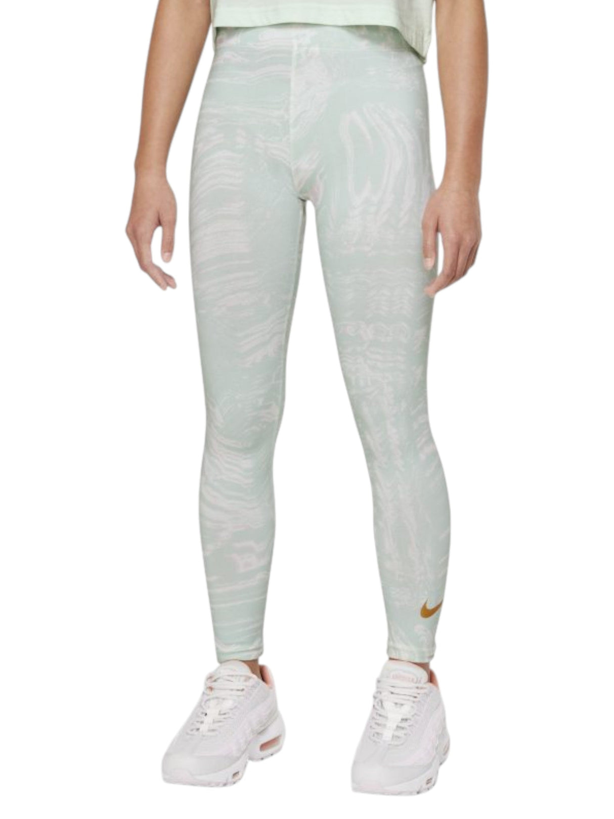 Image for Kids Girl's Printed Legging,Aqua