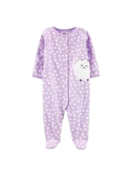 Image for Kids Girl's Heart Printed Jumpsuit,Purple