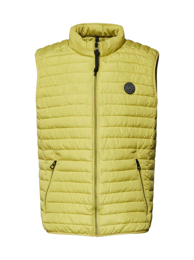 Image for Men's Quilted Vest,Yellow 