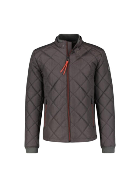 Image for Men's Quilted Jacket,Dark Grey 