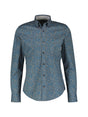 Image for  Men's Graphic Dress Shirt,Blue 