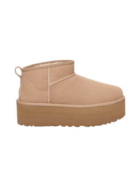 Image for Women's Lined Ankle Boots,Beige