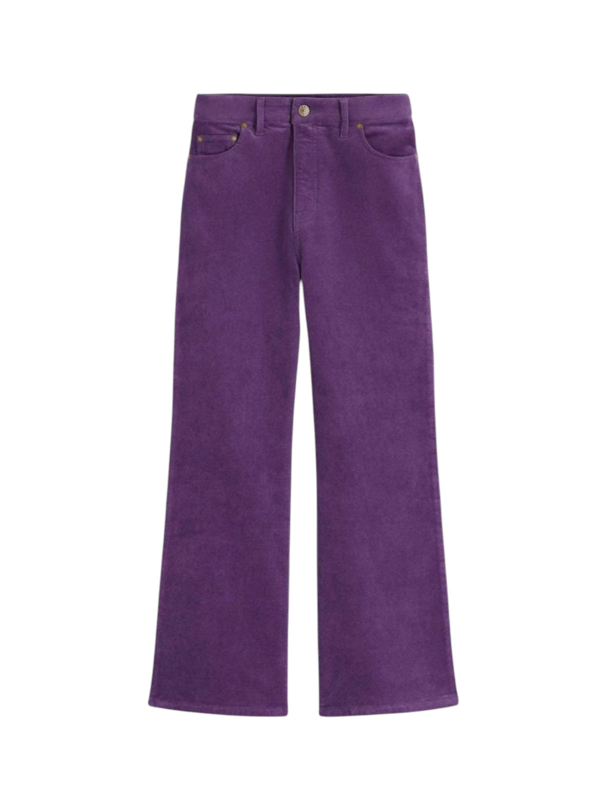 Image for Women's Plain Solid Jeans,Purple 