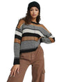 Image for Women's Colorblocked Knitted Sweaters,Multi 