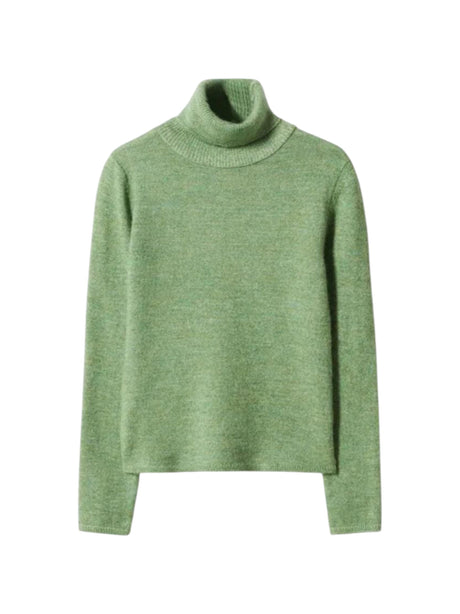Image for Women's Knitted Sweaters,Green