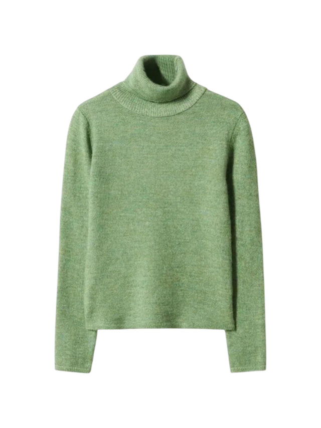 Image for Women's Knitted Sweaters,Green