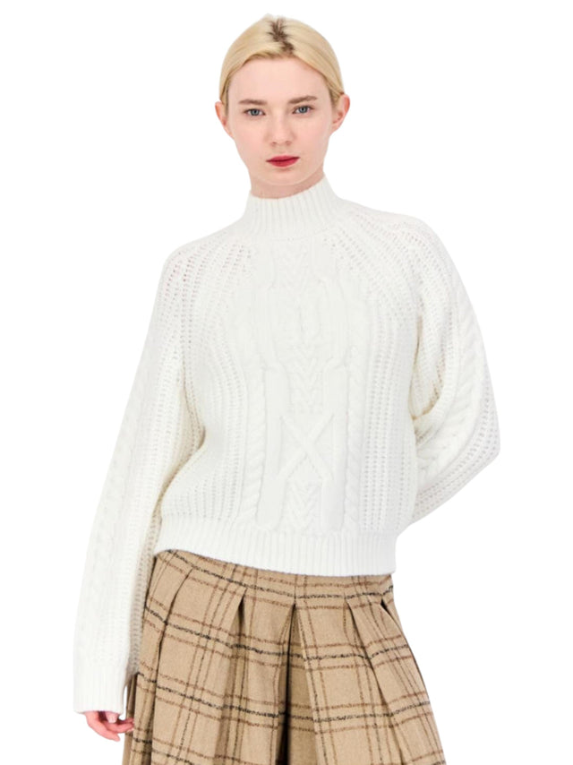 Image for Women's Knitted Sweaters,White