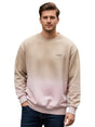 Image for Men's Ombre Sweaters,Beige/Pink