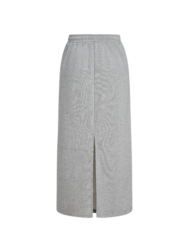 Image for Women's Plain Solid Skirt,Light Grey