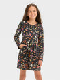 Image for Kids Girl's Graphic Printed Dress,Multi