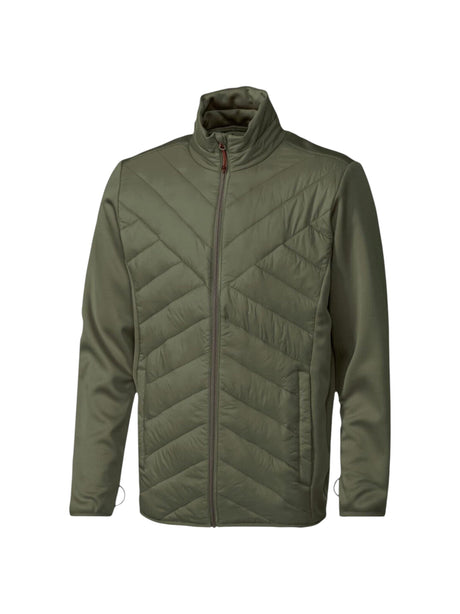 Image for Men's Quilted Jacket,Olive