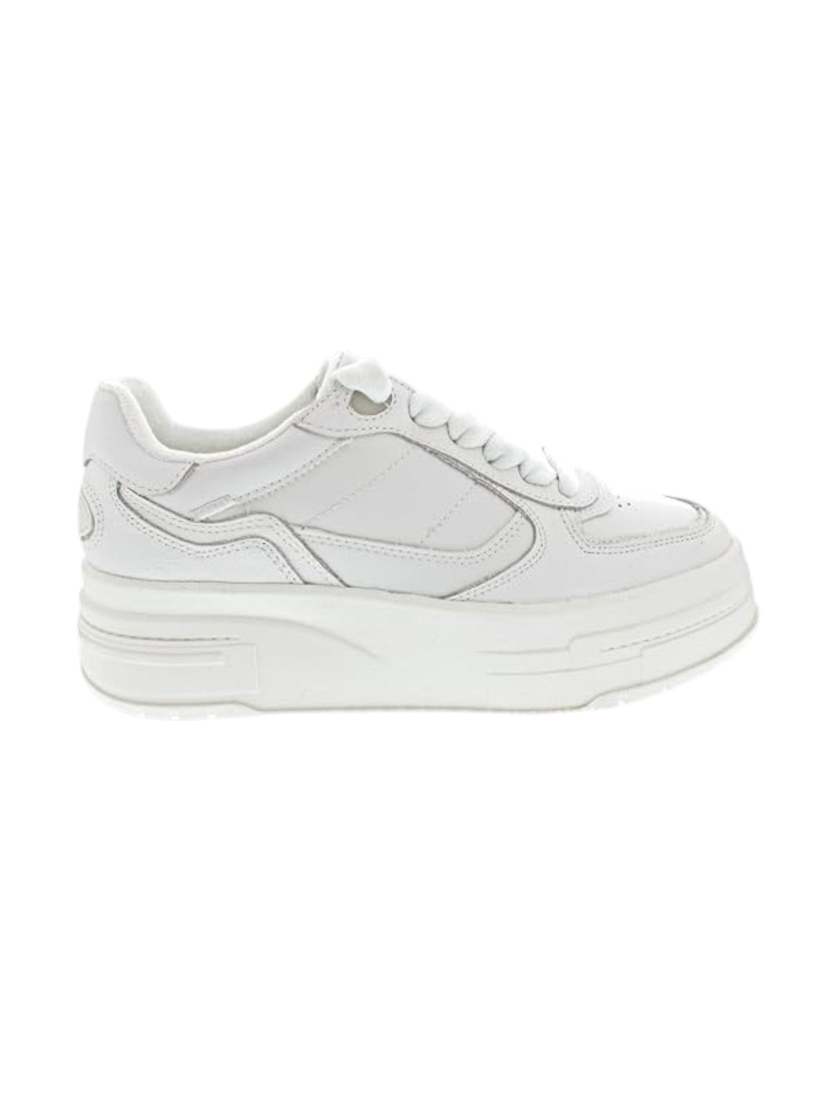 Image for Womne's Plain High Casual Shoes,White