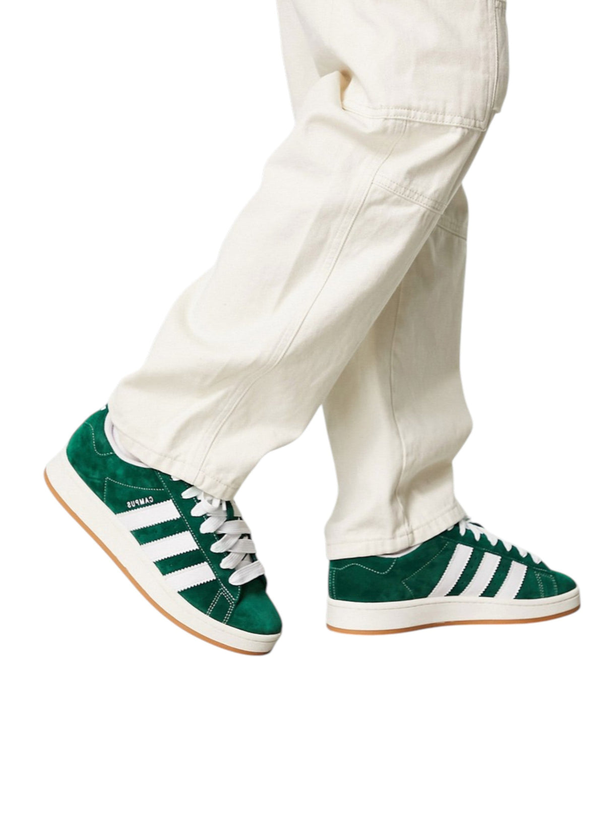 Image for Men's Logo Patched Shoes,Green