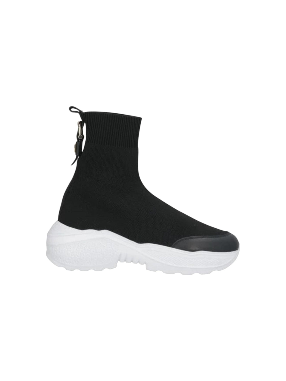 Image for Women's Knitted High Top Boots,Black