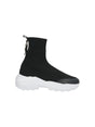 Image for Women's Knitted High Top Boots,Black