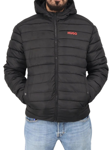 Image for Men's  Quilted Jacket,Black