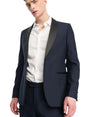 Image for Men's Plain Solid Blazer,Navy