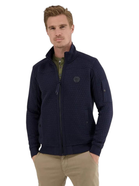 Image for Men's Textured Sweaters,Navy