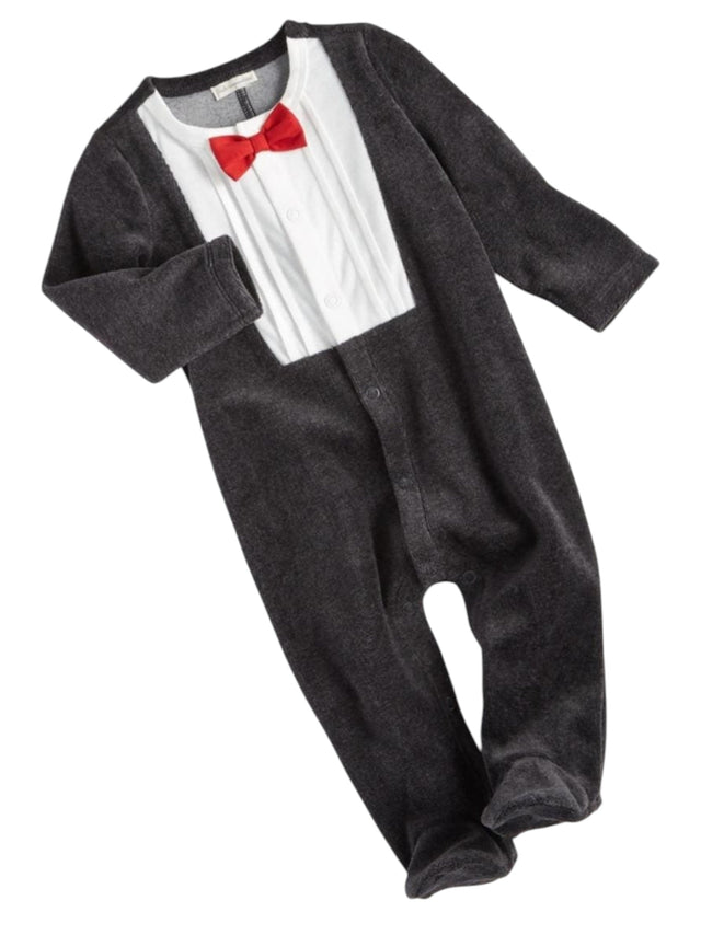 Image for Kids Boy's Plain Jumpsuit,Grey