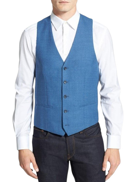 Image for Men's Heather Vest,Blaue/Navy