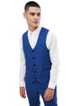 Image for Men's Plain Vest,Grey/Navy