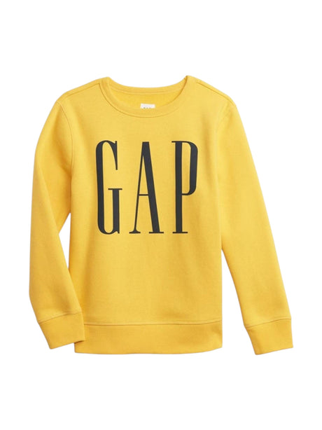 Image for Kids Boy's Brand Logo Printed Sweaters,Yellow