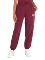 Image for Women's Printed Pant,Burgundy