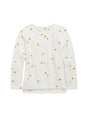 Image for Kids Girl's Stars Printed Top,Off White