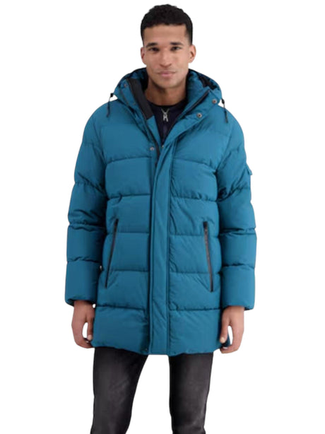 Image for Men's Quilted Jacket,Navy