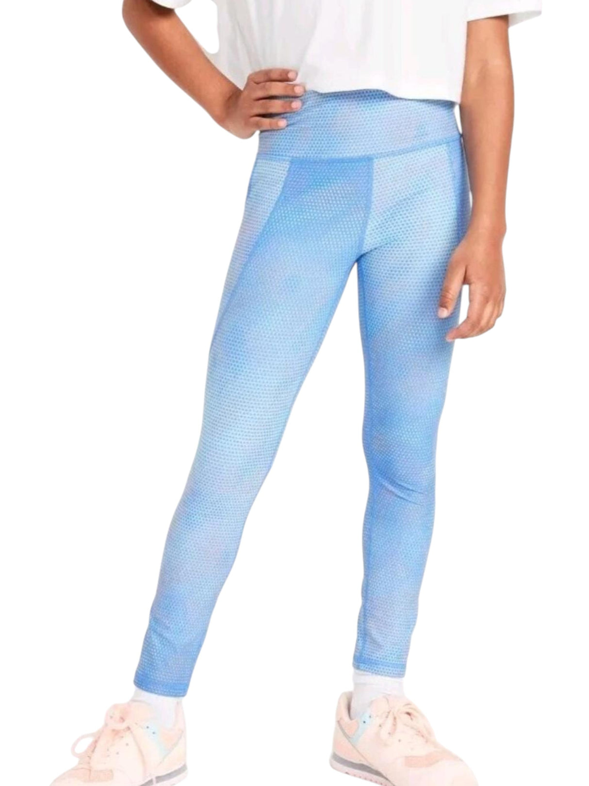 Image for Kids Girl's Printed Legging,Blue