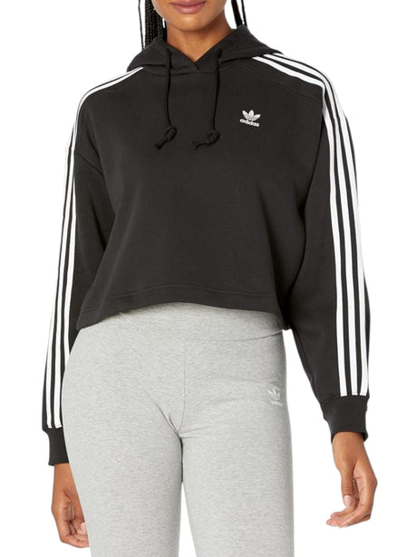 Image for  Women's Striped Hoodie,Black