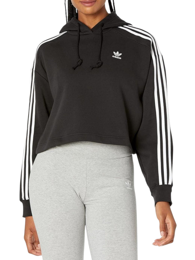 Image for  Women's Striped Hoodie,Black