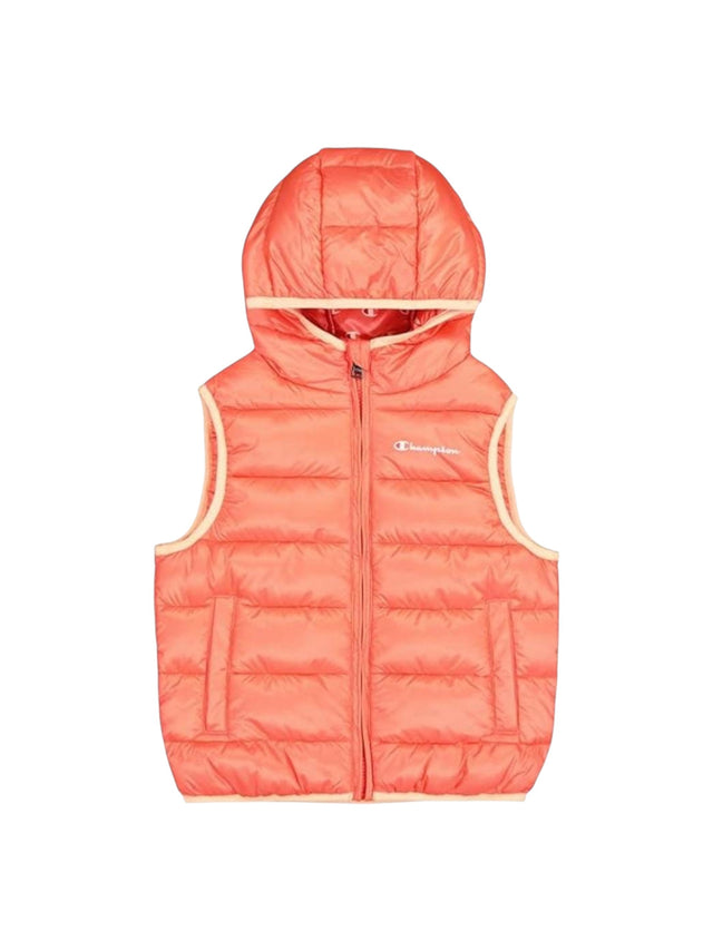 Image for Kids Girl's Quilted Vest,Coral