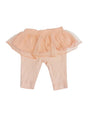 Image for Kids Girl's Ruffled Striped Pant,Light Peach