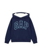 Image for Kids Boy's Logo Printed Hoodie,Navy