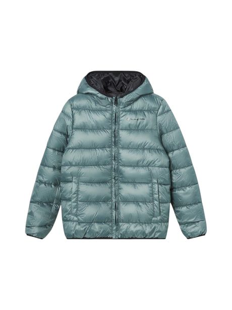 Image for Kids Boy's Quilted Jacket,Grey