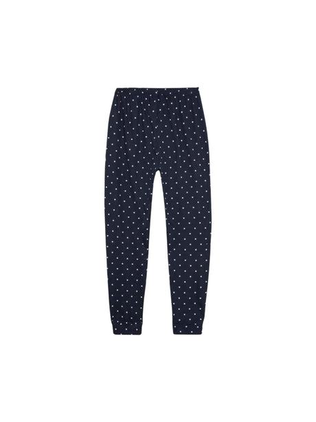 Image for Kids Girl's Dotted Sleepwear Pant,Navy