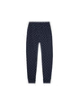 Image for Kids Girl's Dotted Sleepwear Pant,Navy