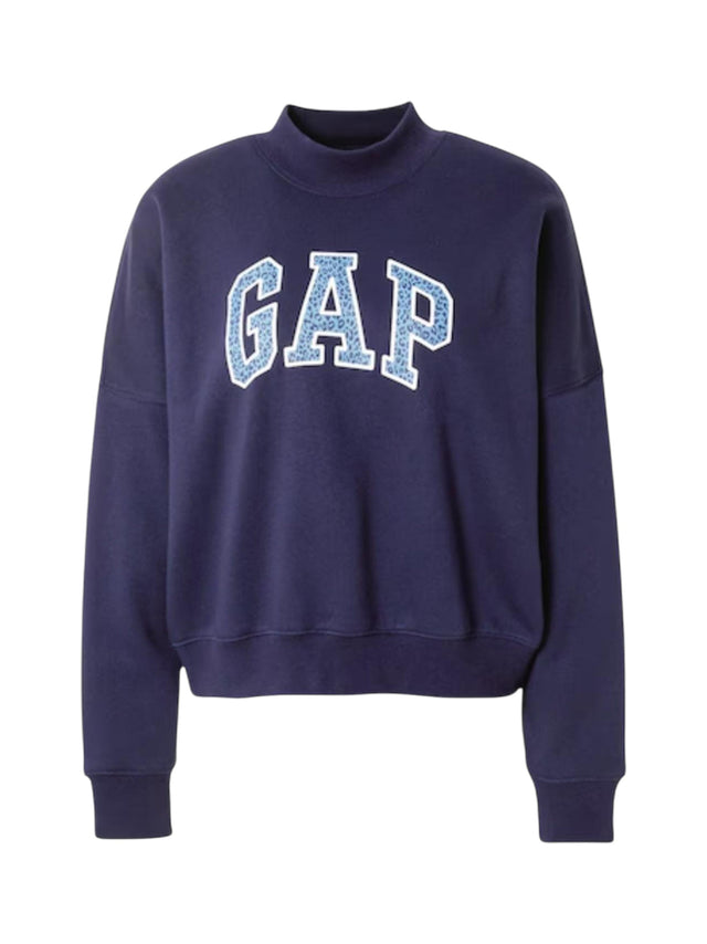 Image for Women's Printed Sweaters,Navy