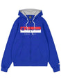 Image for Men's Printed Hoodie,Indigo
