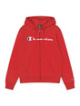 Image for Men's Logo Embroidered Hoodie,Red